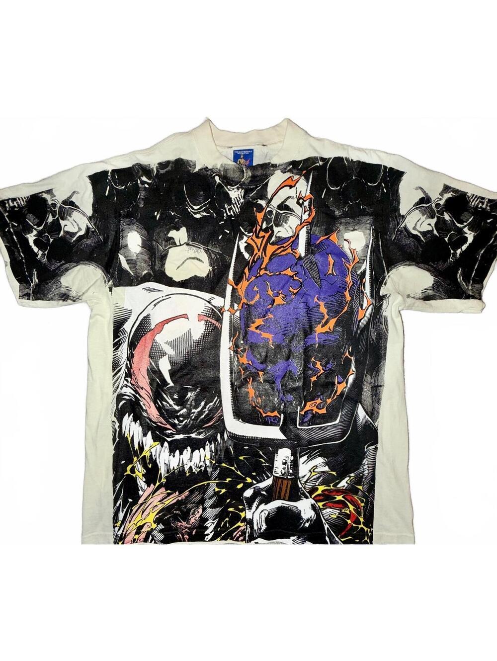 Vintage Rush Venom Vs Ghost Rider Modern AOP Size L